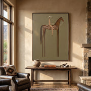 Vintage Americana Art | Still Reins