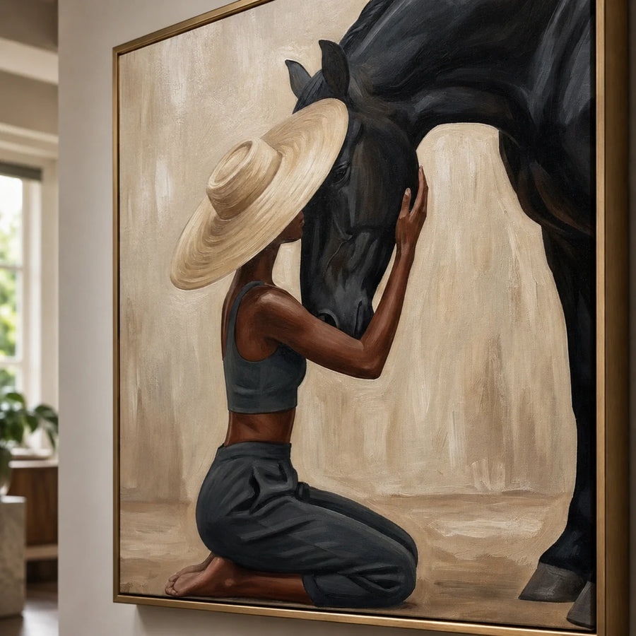 Vintage Americana Art | Quiet Bond