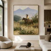 Vintage Americana Art | Wildflower Trail