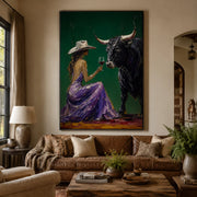 POP Art | Bull Wine Salute