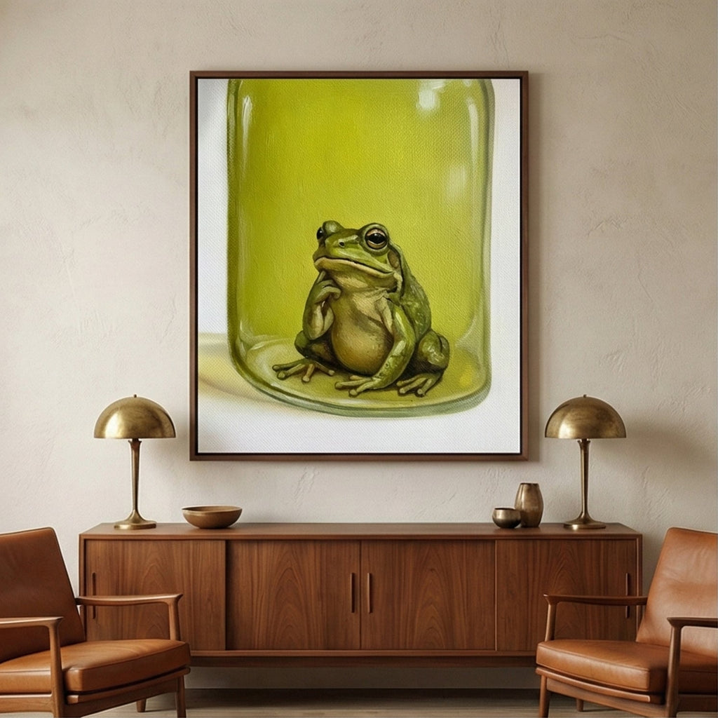 Surreal Art | The Contemplative Frog