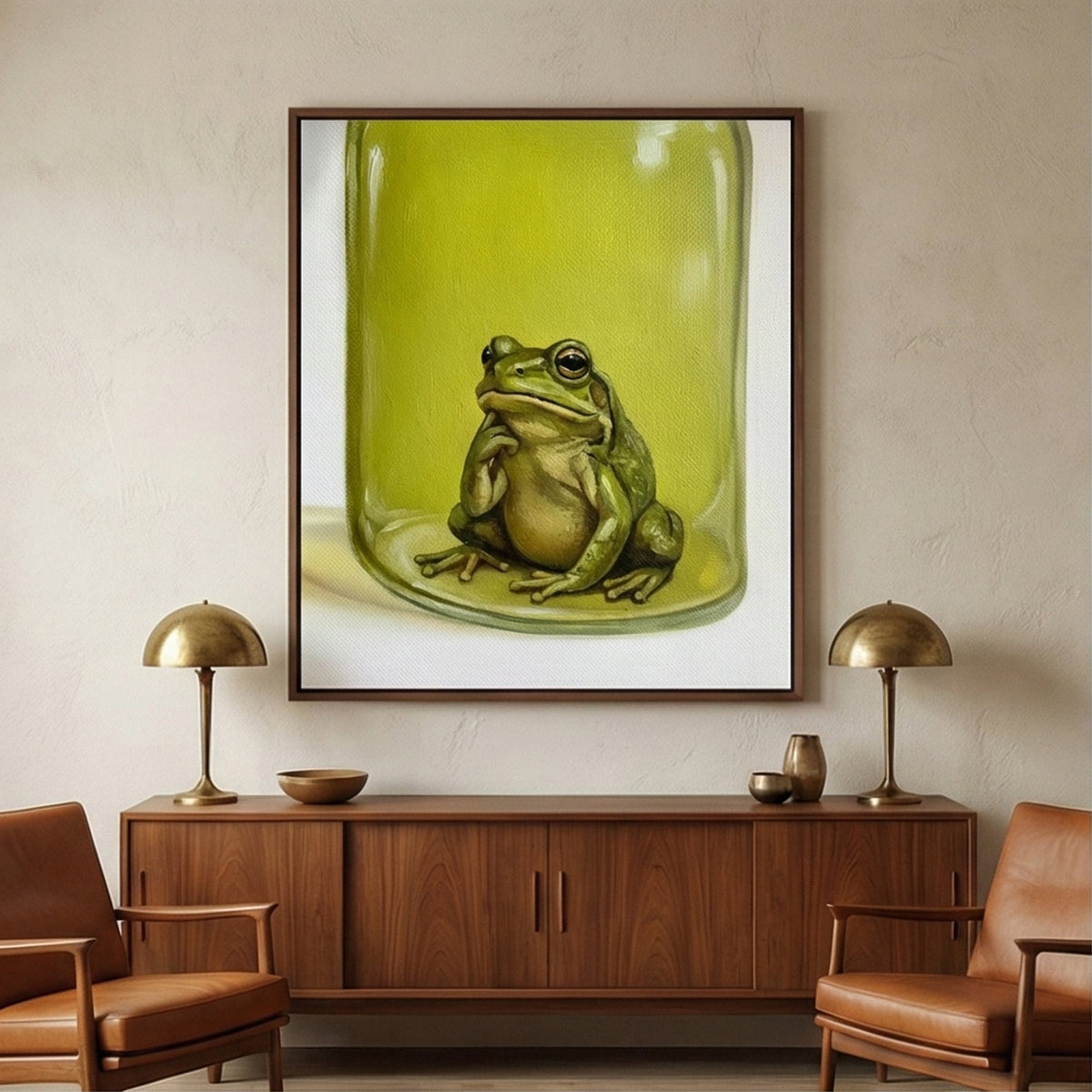 Surreal Art | The Contemplative Frog