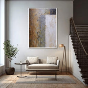 Wabi-Sabi Art | Textured Earth Divide