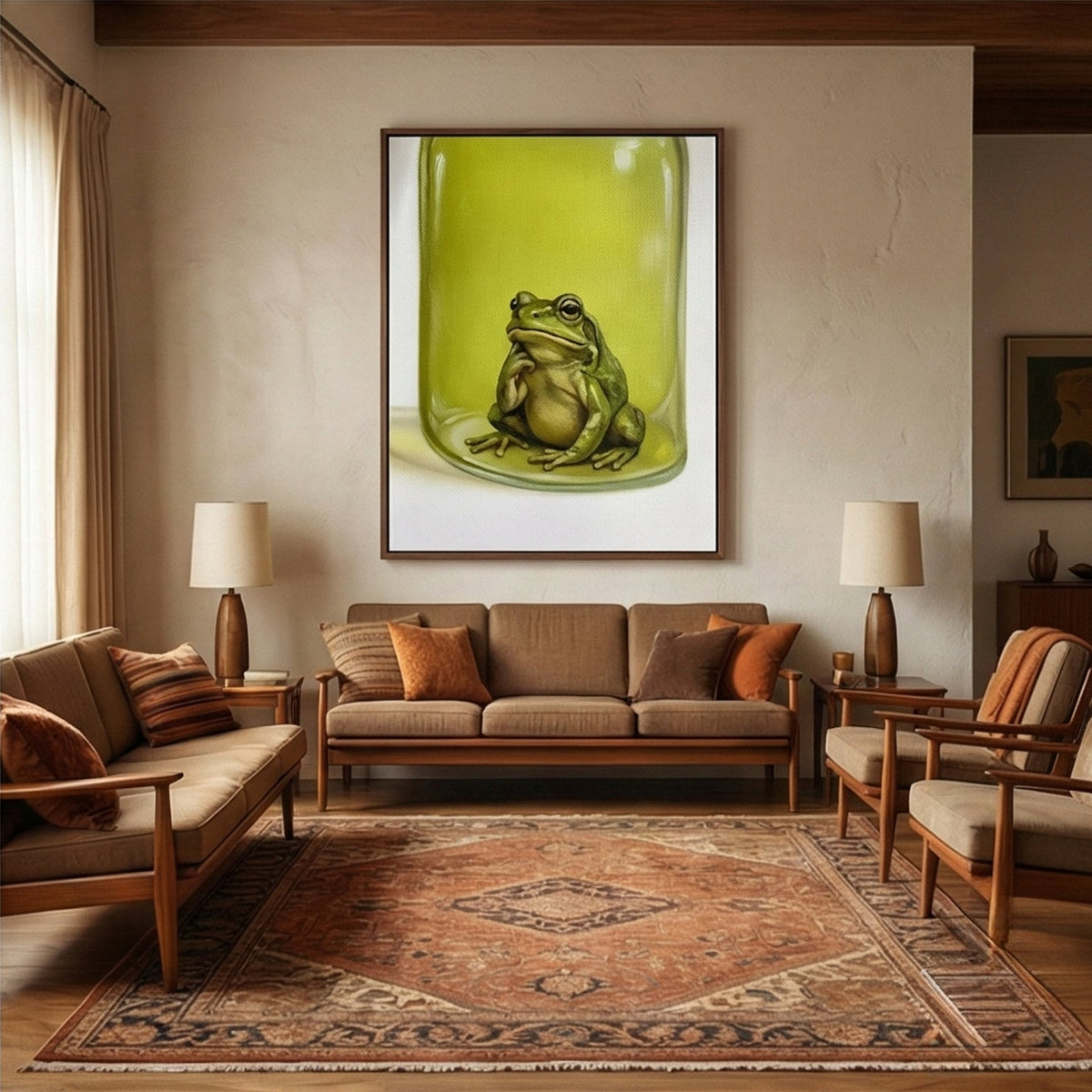Surreal Art | The Contemplative Frog
