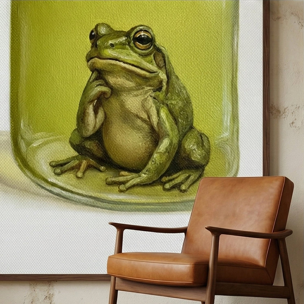 Surreal Art | The Contemplative Frog