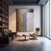 Wabi-Sabi Art | Textured Earth Divide