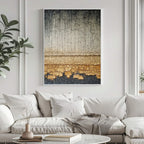 Wabi-Sabi Art | Cracked Layered Strata