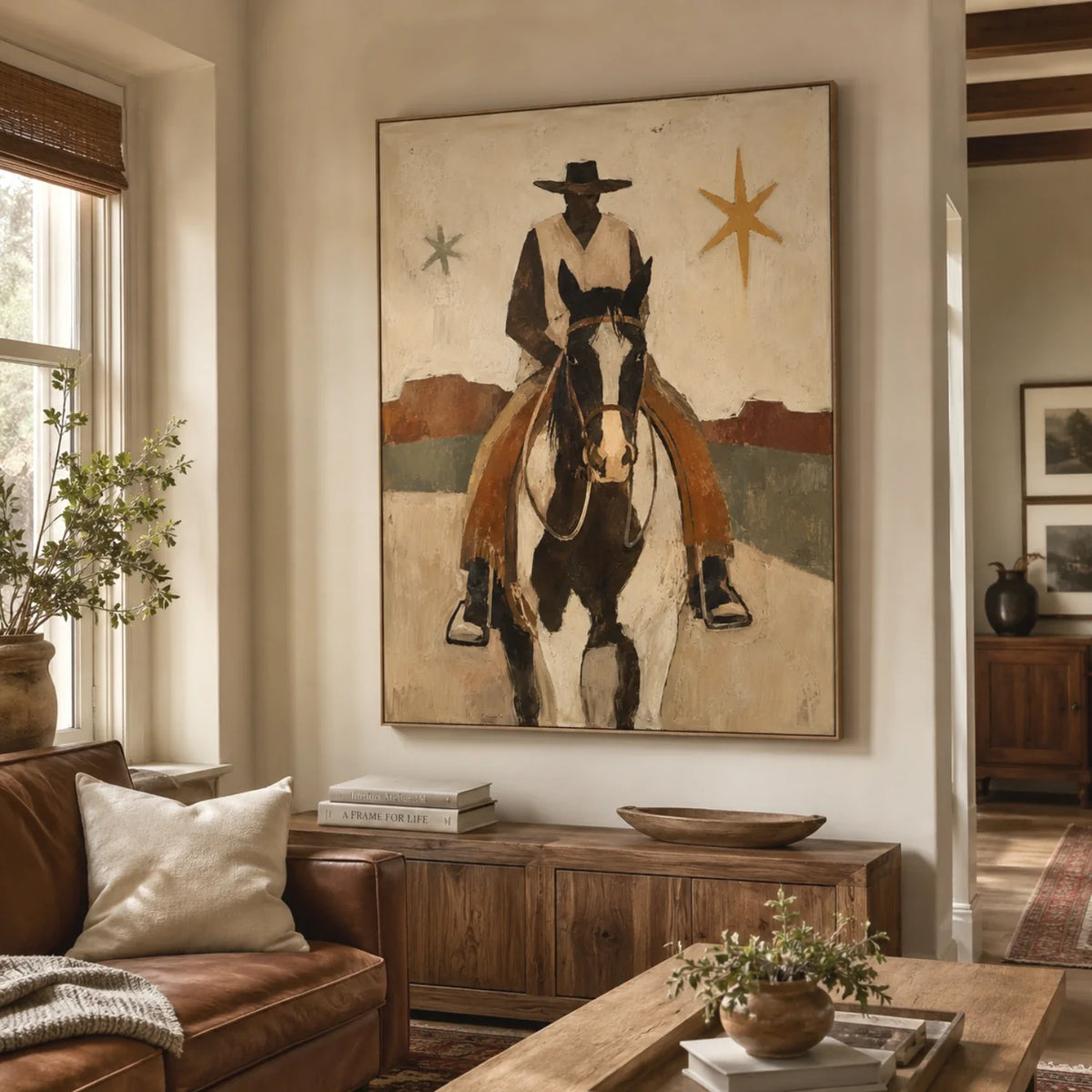 Vintage Americana Art | Where the Dust Keeps Its Stars