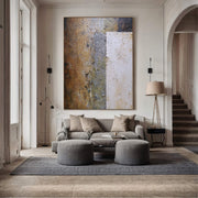 Wabi-Sabi Art | Textured Earth Divide