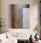 Wabi-Sabi Art | Textured Earth Divide