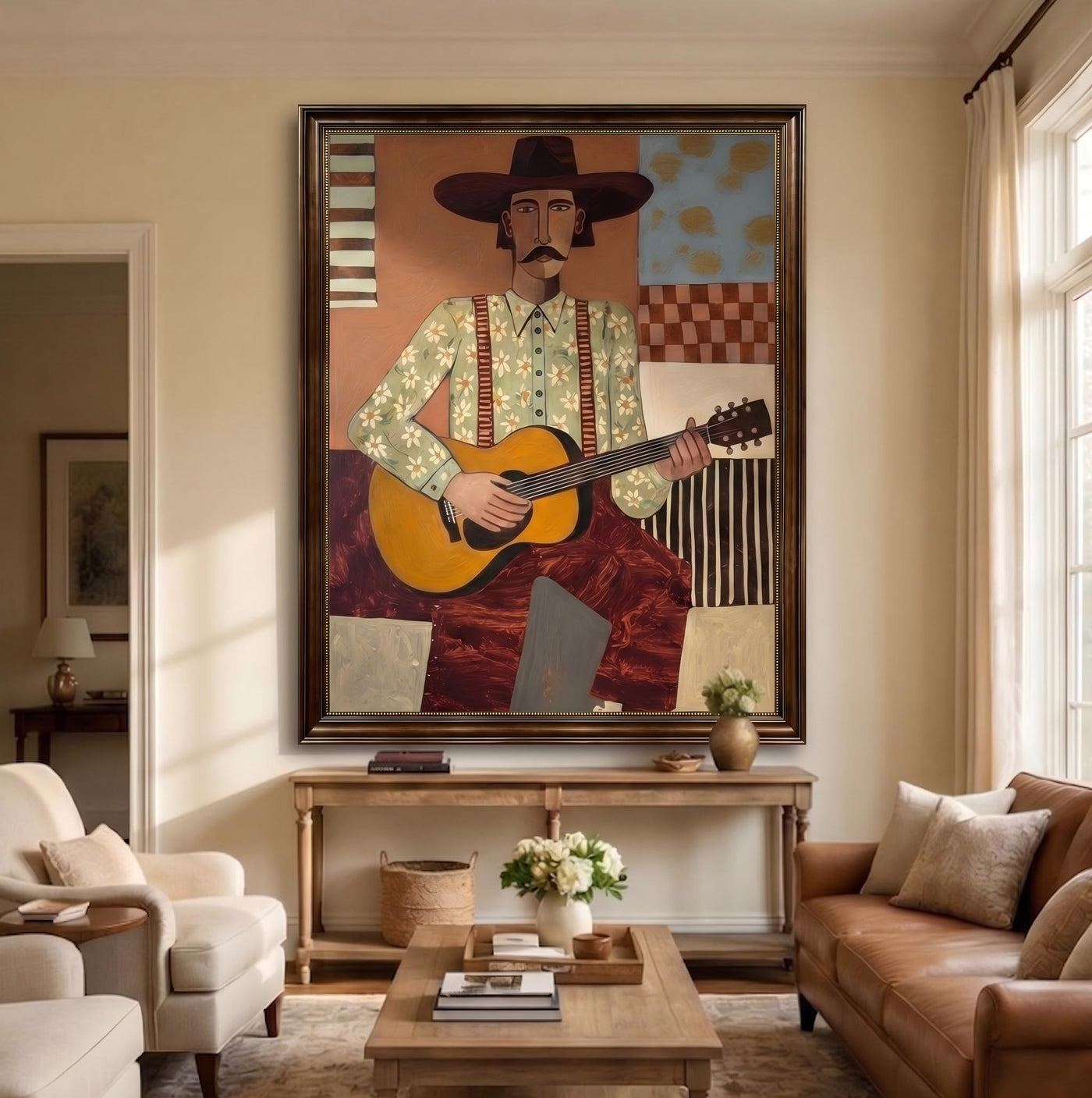 Vintage Americana Art | Desert Serenade