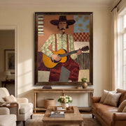 Vintage Americana Art | Desert Serenade
