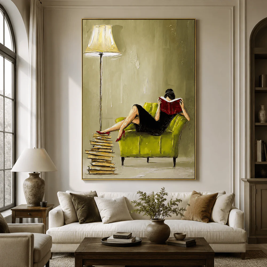 Impressionist Art｜Woman Reading