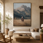Vintage Americana Art | Wilderness Solitude