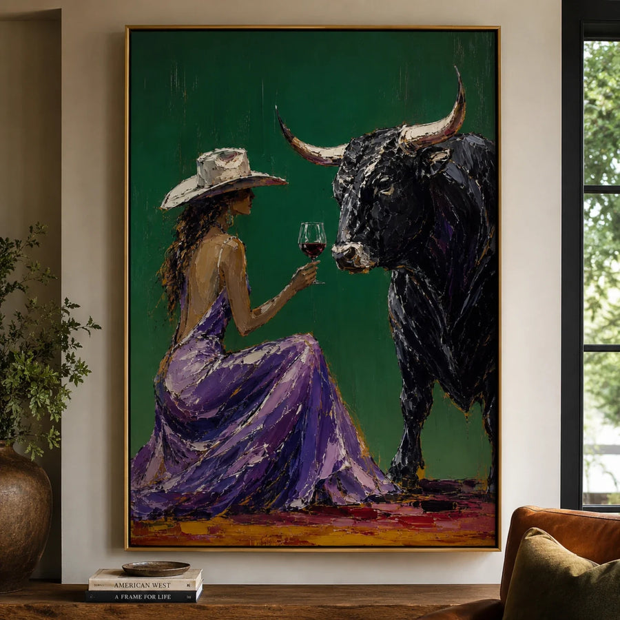 POP Art | Bull Wine Salute