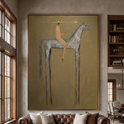 Vintage Americana Art | Olive Ascent