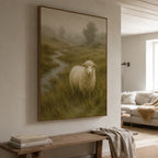 Vintage Americana Art | Valley Wool Ewe