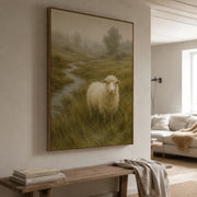 Vintage Americana Art | Valley Wool Ewe