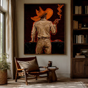 POP Art | Backlit Cowboy