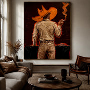 POP Art | Backlit Cowboy