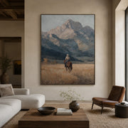 Vintage Americana Art | Wilderness Solitude