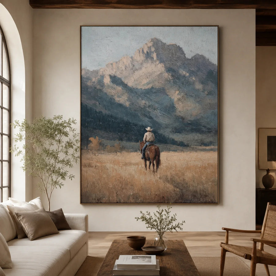 Vintage Americana Art | Wilderness Solitude