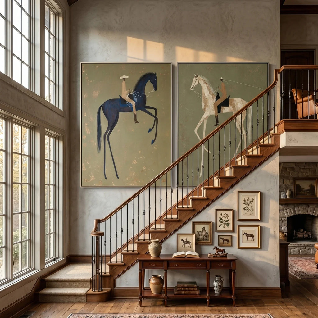 Vintage Americana Art | Saddle Hymn