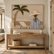 Vintage Americana Art | Palm Side Retreat