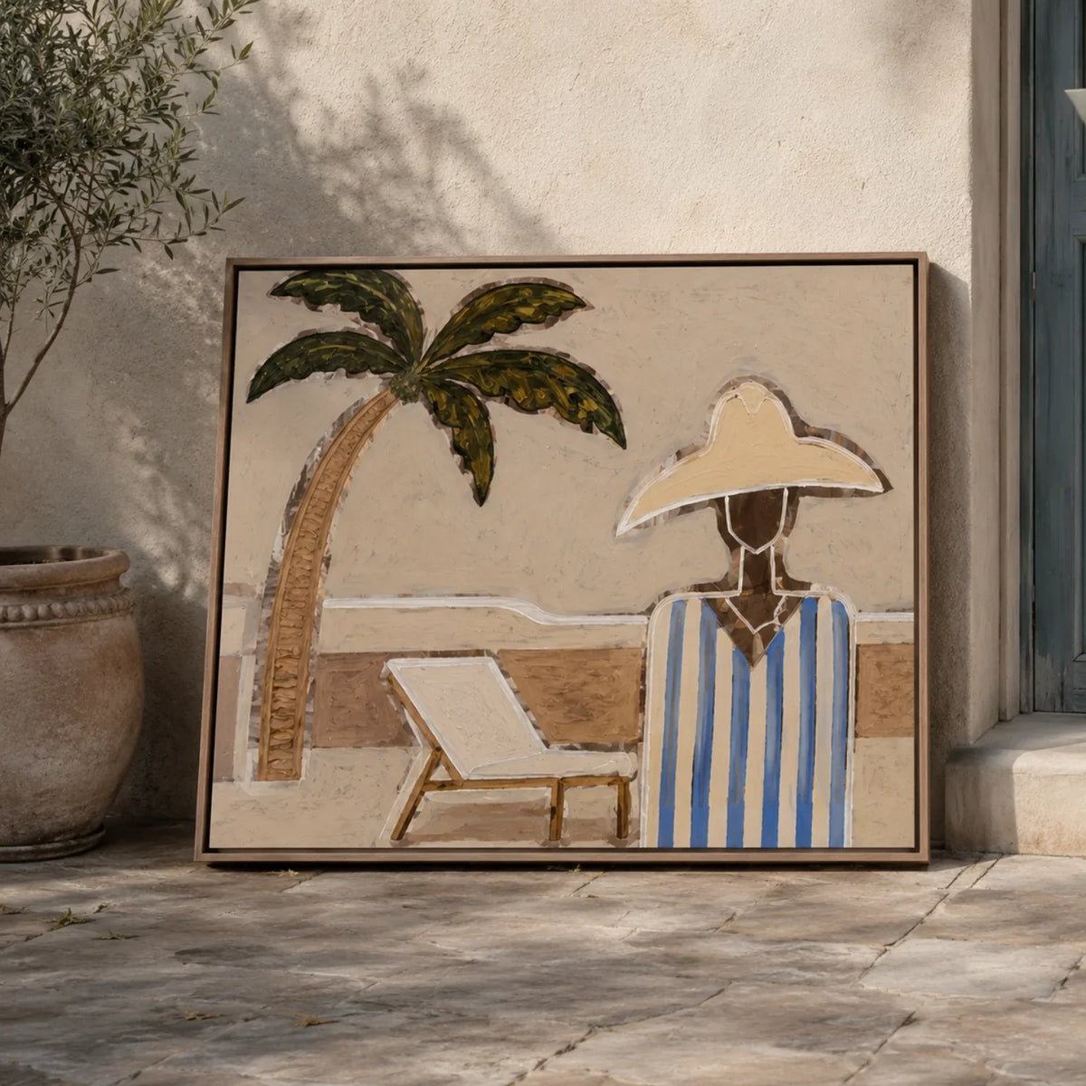 Vintage Americana Art | Palm Side Retreat