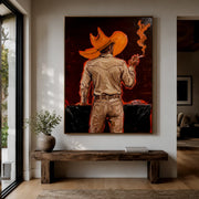 POP Art | Backlit Cowboy