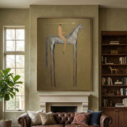 Vintage Americana Art | Olive Ascent