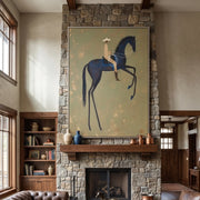 Vintage Americana Art | Midnight Poise