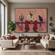 POP Art | The Silence Beneath the Pink Horizon