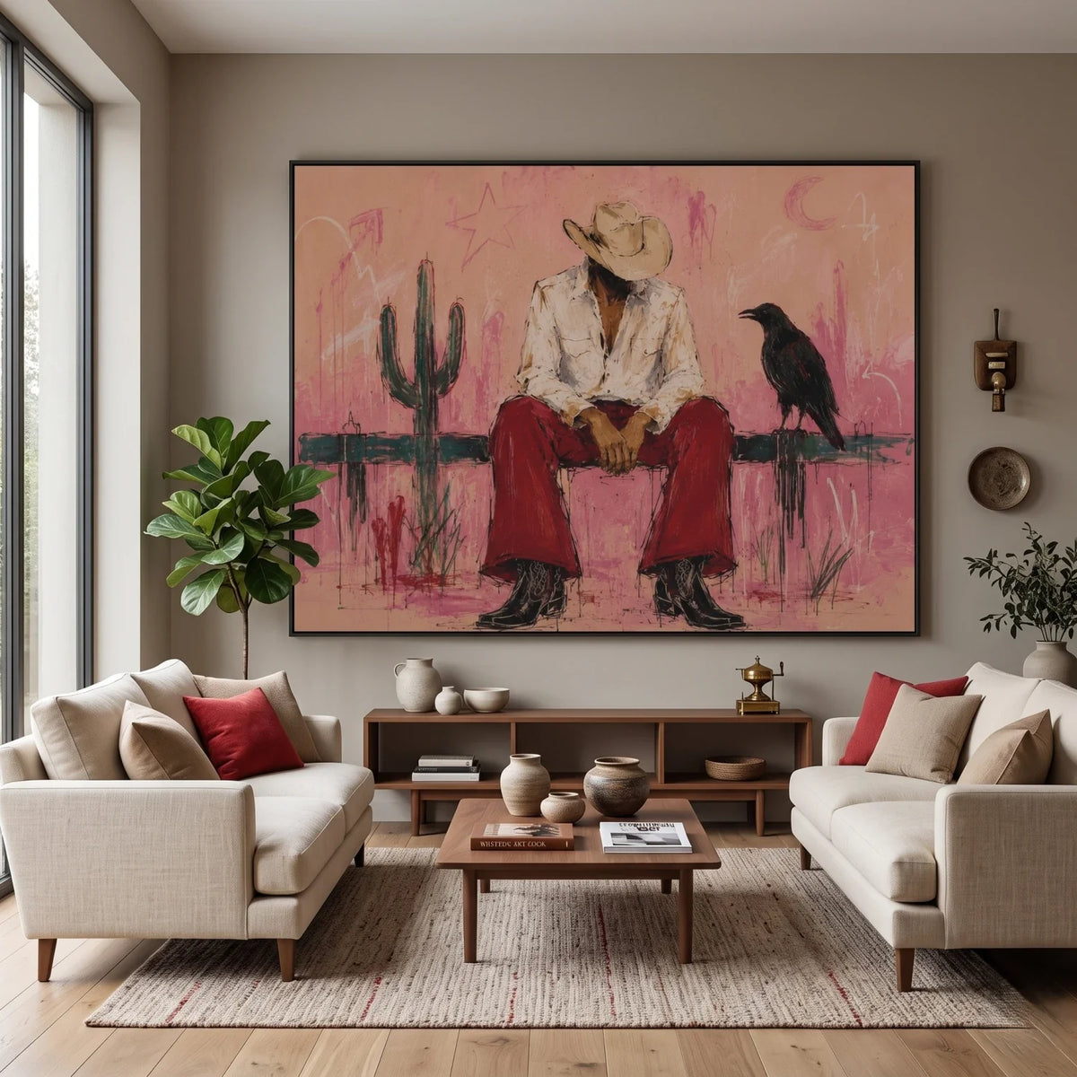 POP Art | The Silence Beneath the Pink Horizon