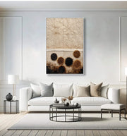 Wabi-Sabi Art | Fibrous Circle Textures