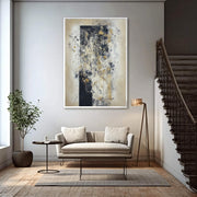 Contemporary Luxe Art | Gilded Faded Strata