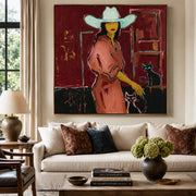 POP Art | Cowgirl & Cats