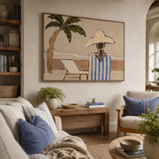Vintage Americana Art | Palm Side Retreat