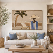 Vintage Americana Art | Palm Side Retreat