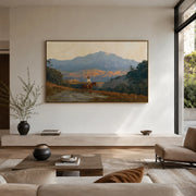 Vintage Americana Art | Valley Golden Glow