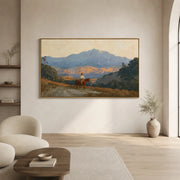 Vintage Americana Art | Valley Golden Glow
