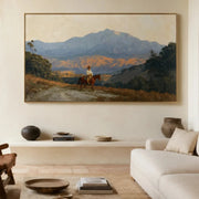 Vintage Americana Art | Valley Golden Glow