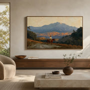 Vintage Americana Art | Valley Golden Glow