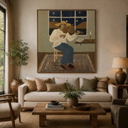 Vintage Americana Art | Starlit Sonata