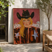 POP Art | Starry Cowgirl Portrait