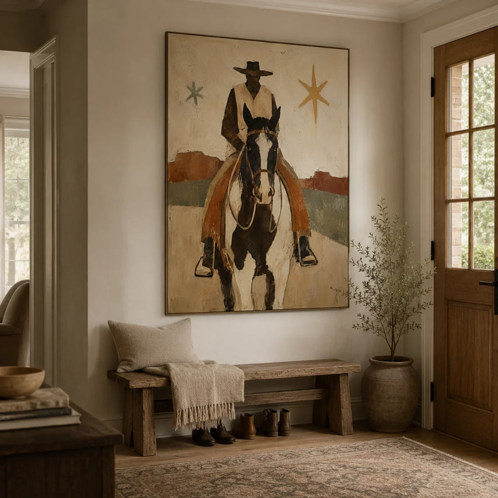 Vintage Americana Art | Where the Dust Keeps Its Stars