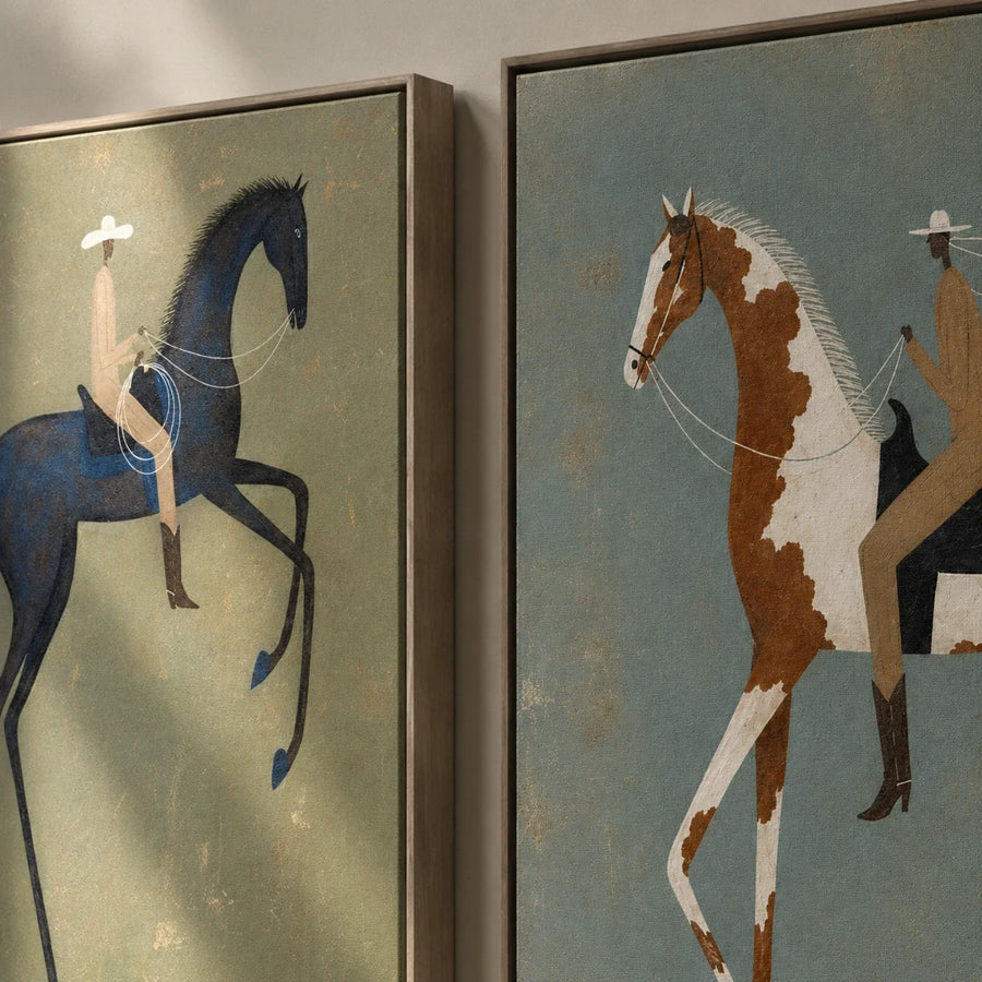 Vintage Americana Art | Twin Cadence