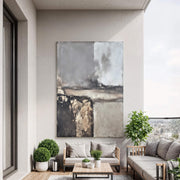 Wabi-Sabi Art | Faded Landscape Haze