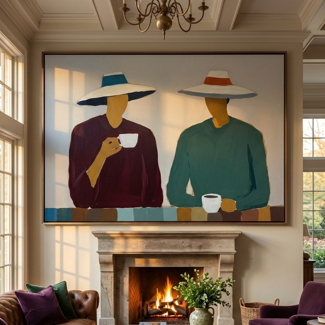 Vintage Americana Art | Cafe Reverie
