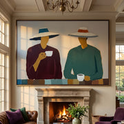 Vintage Americana Art | Cafe Reverie